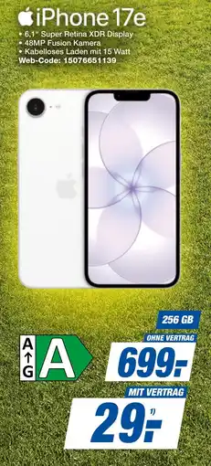 expert Techno Land iPhone 17e Angebot