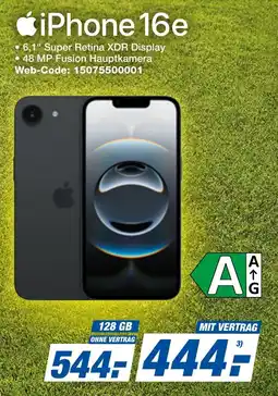 expert Techno Land iPhone 16e Angebot