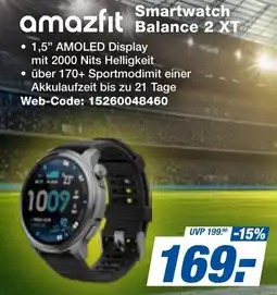 expert Techno Land amazfit Smartwatch Balance 2 XT Angebot
