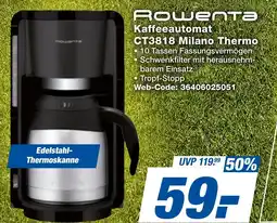 expert Techno Land Rowenta Kaffeeautomat CT3818 Milano Thermo Angebot