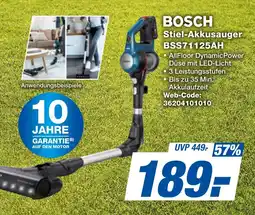 expert Techno Land BOSCH Stiel-Akkusauger BSS71125AH Angebot