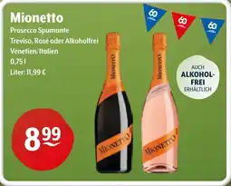 Getränke Hoffmann Mionetto Prosecco Spumante Treviso, Rosé oder Alkoholfrei Angebot