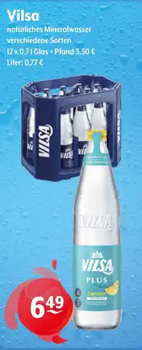 Getränke Hoffmann Vilsa natürliches Mineralwasser Angebot