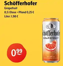 Getränke Hoffmann Schöfferhofer Grapefruit Angebot