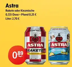 Getränke Hoffmann Astra Rakete oder Kiezmische Angebot