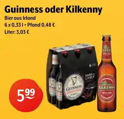 Getränke Hoffmann Guinness oder Kilkenny Angebot