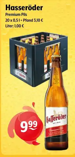 Getränke Hoffmann Hasseröder Premium Pils Angebot