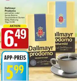 WEZ Dallmayr Prodomo Angebot