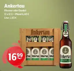 Getränke Hoffmann Ankertau Pilsener oder Dunkel Angebot