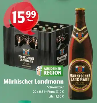 Getränke Hoffmann Märkischer Landmann Schwarzbier Angebot
