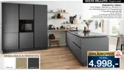 Möbel Inhofer Nolte Einbauküche Velluto Angebot
