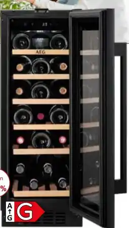 Möbel Inhofer AEG Weintemperierschrank AWS4020B5B Angebot