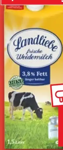 Kaufland Landliebe frische Weidemilch Angebot