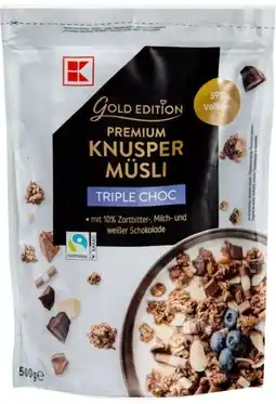 Kaufland Kaufland K-Gold Edition Gourmet Müsli Angebot