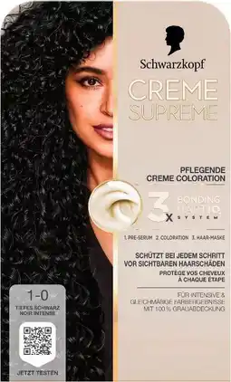 Kaufland Schwarzkopf Creme Supreme Haarfarbe Angebot