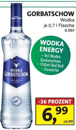 Lösch Depot GORBATSCHOW Wodka Angebot