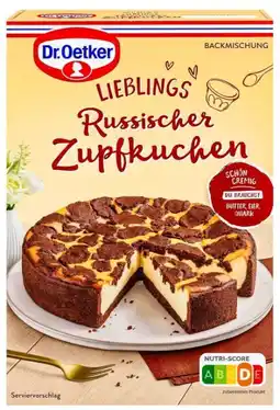 Kaufland Dr. Oetker Kuchen-Backmischungen Angebot
