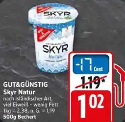 WEZ GUT&GÜNSTIG Skyr Natur Angebot