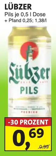 Lösch Depot LÜBZER Pils Angebot