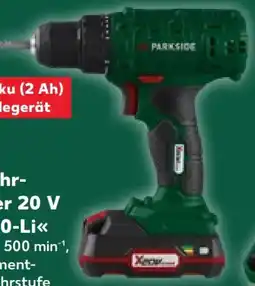 Kaufland Parkside Akku Bohrschrauber 20 V PBSAP 20-Li A1 Angebot