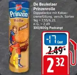 WEZ De Beukelaer Prinzenrolle Angebot