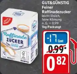 WEZ GUT&GÜNSTIG Feiner Raffinadezucker Angebot