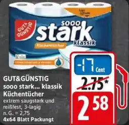 WEZ GUT&GÜNSTIG sooo stark... klassik Küchentücher Angebot