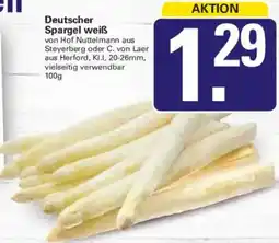 WEZ Deutscher Spargel weiß Angebot