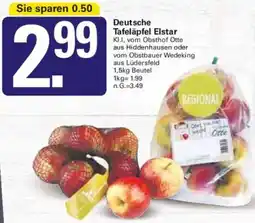 WEZ Deutsche Tafeläpfel Elstar Angebot