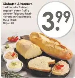 WEZ Ciabatta Altamura Angebot