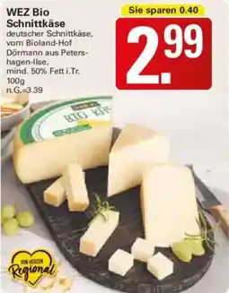 WEZ WEZ Bio Schnittkäse Angebot