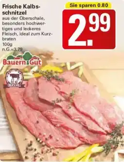 WEZ Frische Kalbsschnitzel Angebot