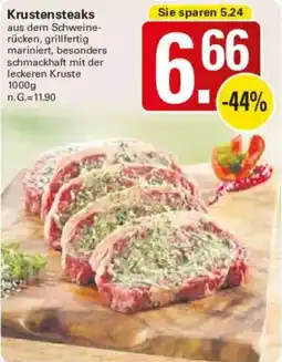 WEZ Krustensteaks Angebot