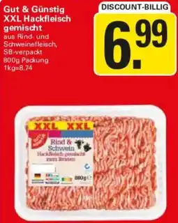 WEZ Gut & Günstig XXL Hackfleisch gemischt Angebot