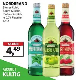 Lösch Depot NORDBRAND Saurer Apfel, Saure Kirsche, Pfefferminzlikör Angebot