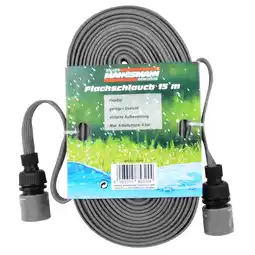 Netto Marken-Discount Brüder Mannesmann Flachschlauch 15m Angebot