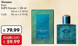 Travel Free Versace Eros EdPS Herren Angebot
