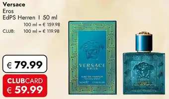 Travel Free Versace Eros EdPS Herren Angebot
