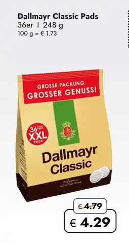 Travel Free Dallmayr classic pads Angebot