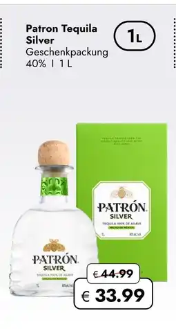 Travel Free Patron tequila silver Angebot