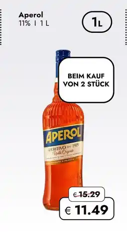 Travel Free Aperol aperol Angebot
