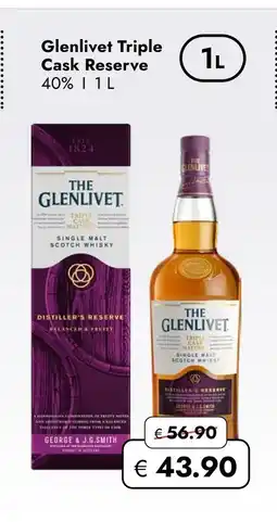 Travel Free The glenlivet triple cask reserve Angebot