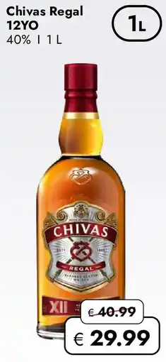 Travel Free Chivas Regal 12YO Angebot
