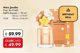 Travel Free Marc jacobs ever so fresh Angebot