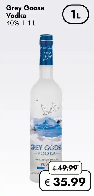 Travel Free Grey Goose Vodka Angebot