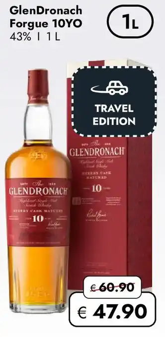 Travel Free GlenDronach Forgue 10YO Angebot