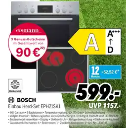 MEDIMAX Bosch einbau herd-set eph21sk1 Angebot
