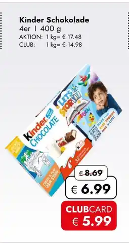 Travel Free Kinder schokolade Angebot