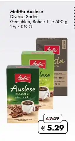 Travel Free Melitta auslese Angebot