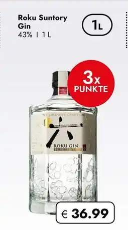 Travel Free Roku suntory gin Angebot
